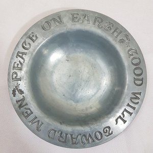 Telflora Collectors Plate Peace on Earth Good Will